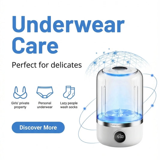 UniquePulse™ Smart Mini Cordless Washer