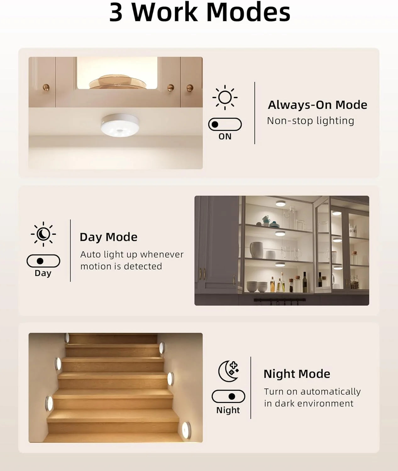 UniquePulse™ Smart Motion Sensor Night Light